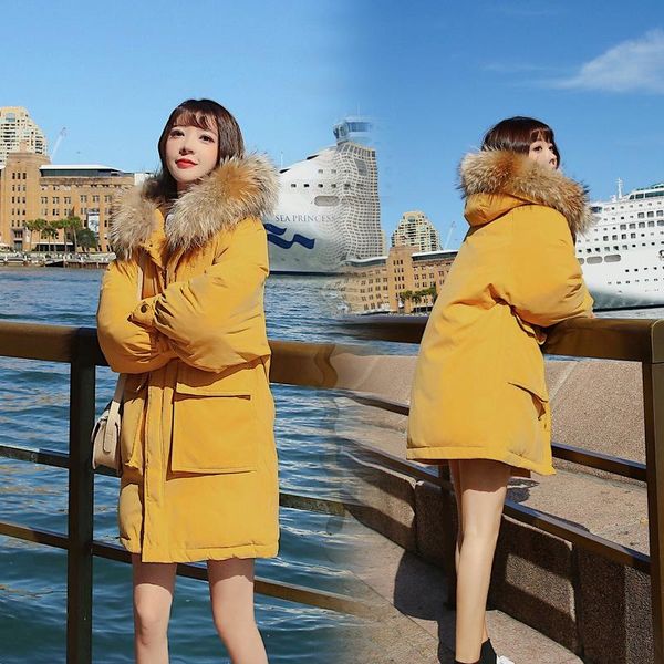 women's trench coats coat jacket hooded winter for women parkas mujer 2021 fur collar outerwear female 5 colors, Tan;black
women's trench coats coat jacket hooded winter for women parkas mujer 2021 fur collar outerwear female 5 colors, Tan;black
