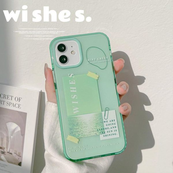 cell phone pouches korea transparent mint green lable case for 12 pro max 11 7 8 plus x xr xs se2021 proof back covers
cell phone pouches korea transparent mint green lable case for 12 pro max 11 7 8 plus x xr xs se2021 proof back covers
