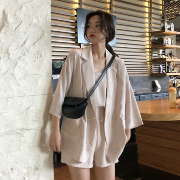 casual short ladies blazers suit women streetwear female coat blazer and shorts set chic office suits summer 5b337 210429, White
casual short ladies blazers suit women streetwear female coat blazer and shorts set chic office suits summer 5b337 210429, White