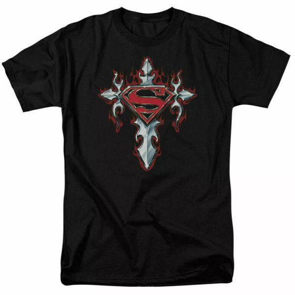 Gothic Steel Superman Logo T Shirt Licensed Comic Book Movie Tee Black, White;black
Gothic Steel Superman Logo T Shirt Licensed Comic Book Movie Tee Black, White;black