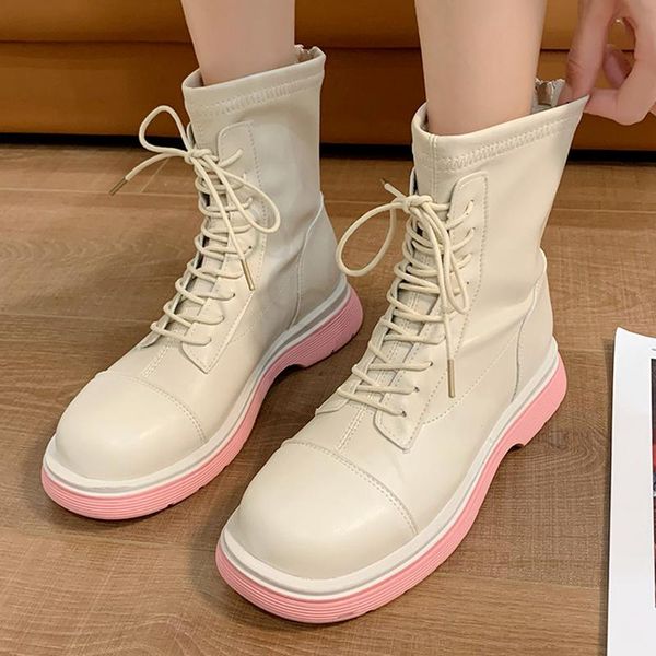 boots 2021 ankle women's pu leather lace-up women motorcycle zipper thick-soled shoes fashion short, Black
boots 2021 ankle women's pu leather lace-up women motorcycle zipper thick-soled shoes fashion short, Black