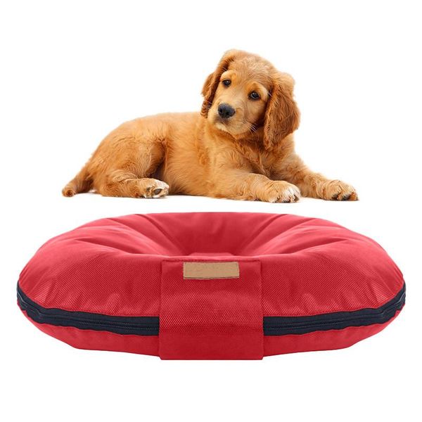 waterproof dog mat detachable washable pet bed modern four seasons big round cushion for kennels & pens