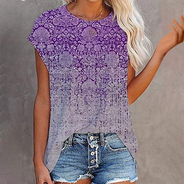women's blouses & shirts tie-dye for ladies blusas mujer de moda 2021 summer fashion gradient vintage prints round neck shirt top, White
women's blouses & shirts tie-dye for ladies blusas mujer de moda 2021 summer fashion gradient vintage prints round neck shirt top, White