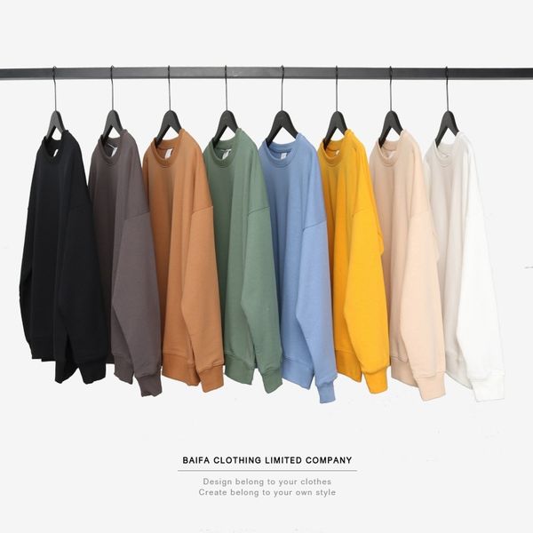 spring and autumn white solid color sweater loose men's long sleeve pullover shift dress thin round neck top, Black
spring and autumn white solid color sweater loose men's long sleeve pullover shift dress thin round neck top, Black