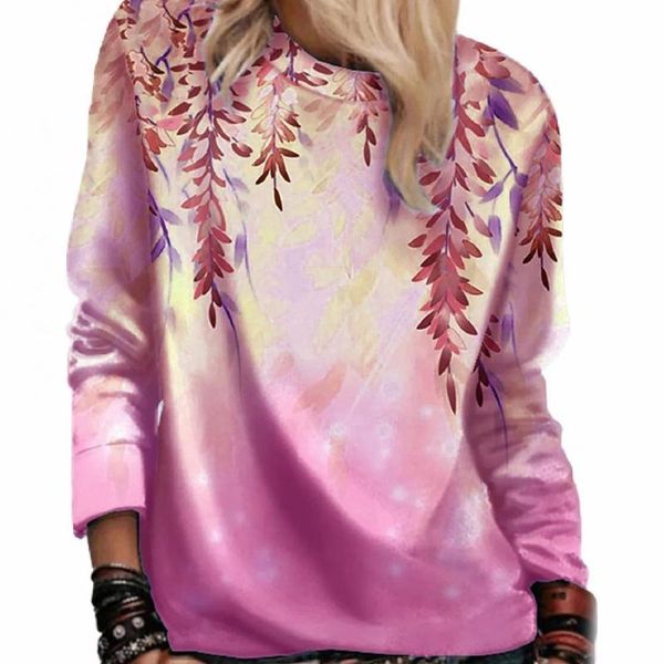 women's hoodies & sweatshirts i-jewelry women m-3xl sweatshirt leaf print all match 5 colors autumn casual loose pullover hoodie for da, Black
women's hoodies & sweatshirts i-jewelry women m-3xl sweatshirt leaf print all match 5 colors autumn casual loose pullover hoodie for da, Black