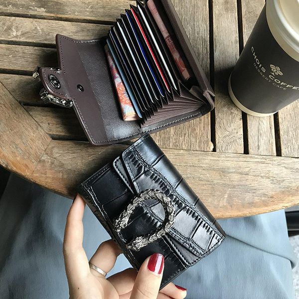 france luxurys designers coin pouch real leather bag women's multi card ultra thin large capacity certificate simple mini leather walle, Red;black
france luxurys designers coin pouch real leather bag women's multi card ultra thin large capacity certificate simple mini leather walle, Red;black