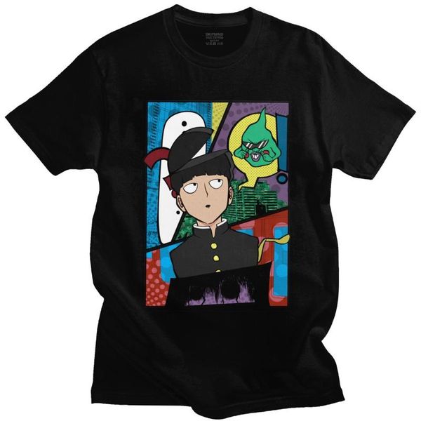 men's t-shirts shigeo kageyama t shirt for men cotton mob psycho 100 t-shirt short sleeved japanese manga graphic tee clothing gift, White;black
men's t-shirts shigeo kageyama t shirt for men cotton mob psycho 100 t-shirt short sleeved japanese manga graphic tee clothing gift, White;black