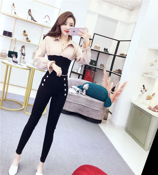 women's pants & capris palazzo real casual skinny chiffon solid trousers women autumn 2021 double-breasted waist slim ankle, Black;white
women's pants & capris palazzo real casual skinny chiffon solid trousers women autumn 2021 double-breasted waist slim ankle, Black;white