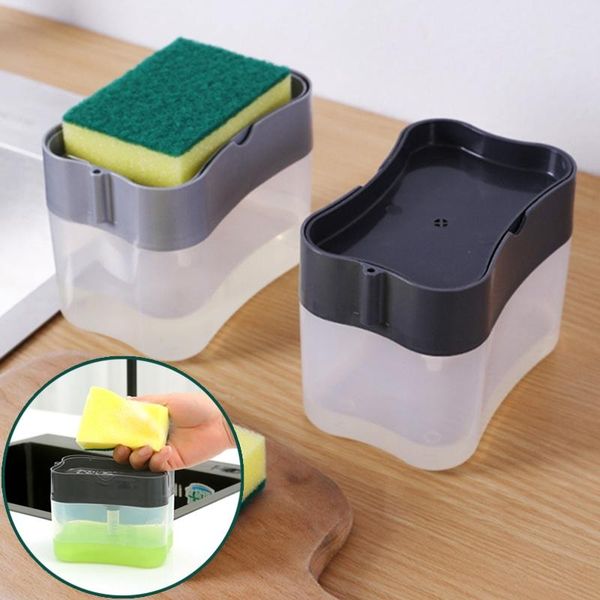 multiful soap pump hand push detergent dispenser box kitchen washing liquid press storage with sponge holder bottles & jars
multiful soap pump hand push detergent dispenser box kitchen washing liquid press storage with sponge holder bottles & jars
