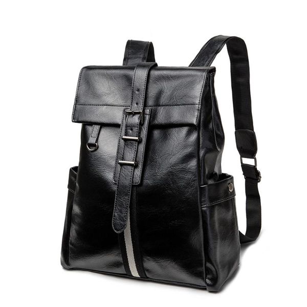backpack fashion men's pu leather waterproof male college student high school bag travel
backpack fashion men's pu leather waterproof male college student high school bag travel