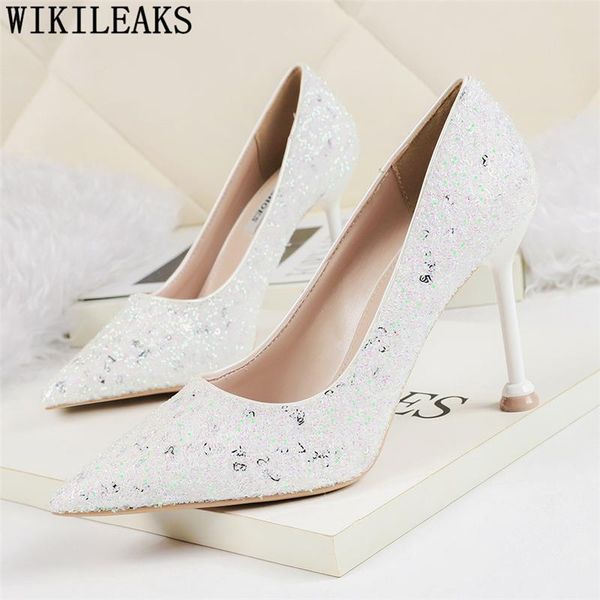 dress shoes ladies with heels bride glitter fashion party for women stiletto fetish high pumps buty damskie, Black
dress shoes ladies with heels bride glitter fashion party for women stiletto fetish high pumps buty damskie, Black