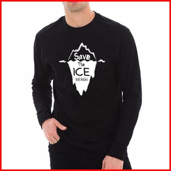 men's t-shirts tarchia 2022 save the ice bergs oversized brand clothing tshirt men trend slim fit long sleeve t shirt 100% cotton, White;black
men's t-shirts tarchia 2022 save the ice bergs oversized brand clothing tshirt men trend slim fit long sleeve t shirt 100% cotton, White;black