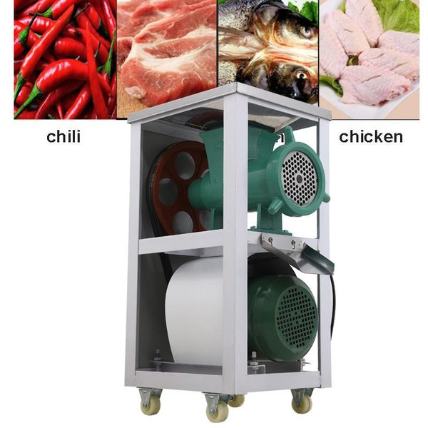 meat grinders electric grinder fission minced chicken shelf broken bones machine grind pepper enema 3kw motor single belt
meat grinders electric grinder fission minced chicken shelf broken bones machine grind pepper enema 3kw motor single belt