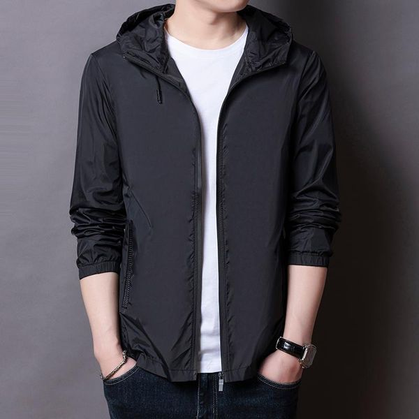 men's jackets jacket 2021 summer thin section casual sunscreen clothing hooded non-iron trend cotton, Black;brown
men's jackets jacket 2021 summer thin section casual sunscreen clothing hooded non-iron trend cotton, Black;brown
