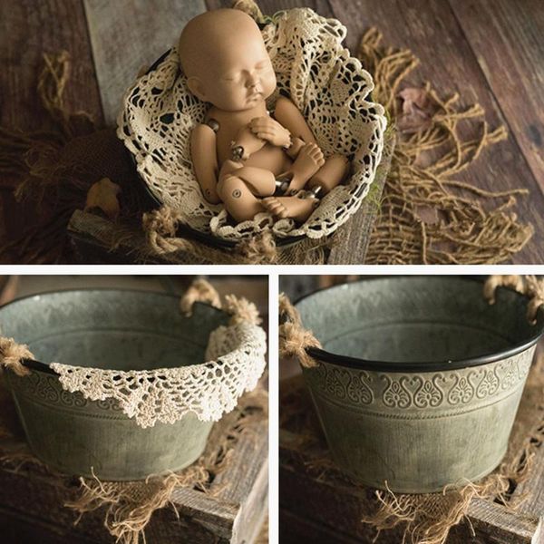 caps & hats born pography props baby po studio accessori retro pattern iron bucket for shoot, Yellow
caps & hats born pography props baby po studio accessori retro pattern iron bucket for shoot, Yellow