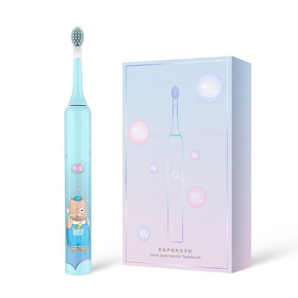 smart electric toothbrush sonic kids tooth brush waterproof usb rechargeable replacement heads children oral cleaning tool
smart electric toothbrush sonic kids tooth brush waterproof usb rechargeable replacement heads children oral cleaning tool