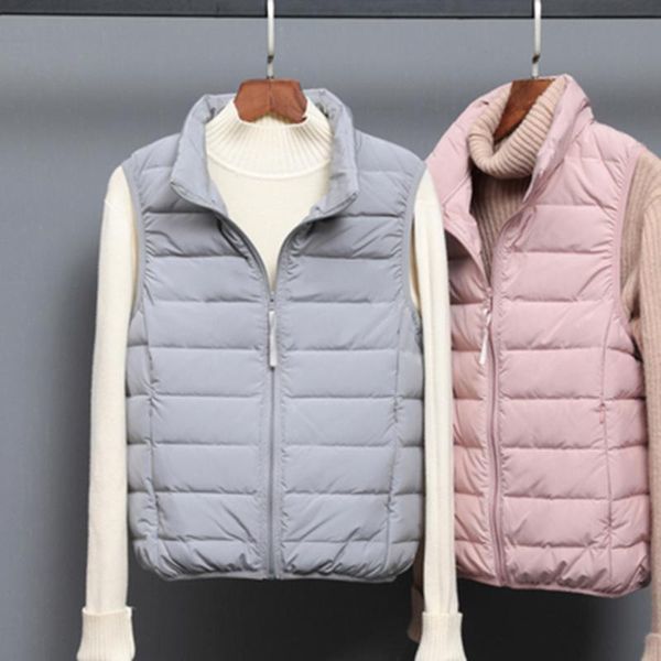 women's vests winter duck down vest women short jackets oversize waistcoat spring autumn casual pocket puffer jacket slim parkas e, Black;white
women's vests winter duck down vest women short jackets oversize waistcoat spring autumn casual pocket puffer jacket slim parkas e, Black;white