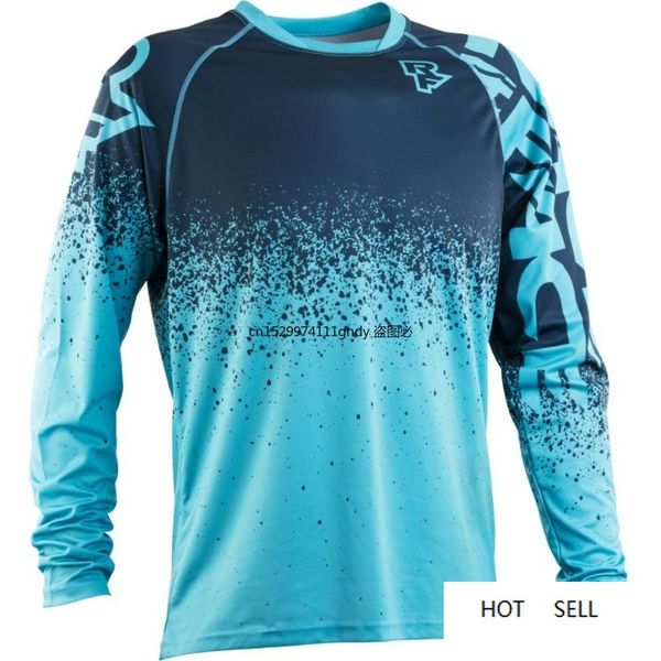 Image of 2021 Downhill Jersey Mountain Bike Motocycle Cycling Crossmax Shirt Ciclismo Clothes T DH MX Cycling Jersey Men Long Sleeve