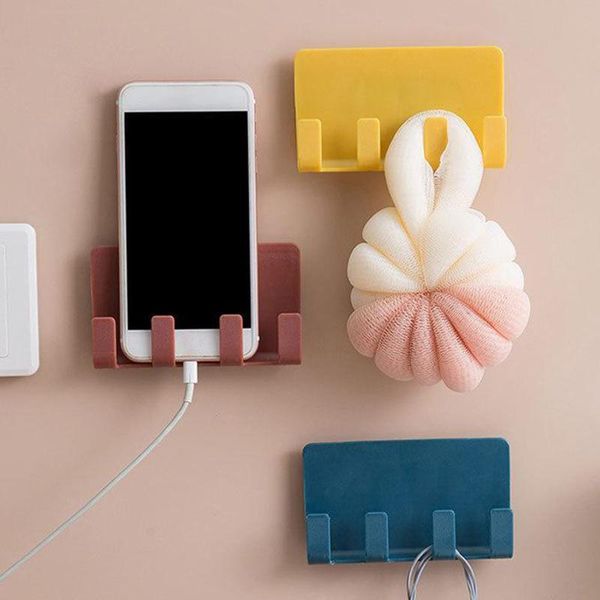 Multifunction Phone Charging Holder Bracket Wall Mount Stand Adhesive Durable Socket Rack Storage Support Hanger For Smartphone Hooks & Rail
Multifunction Phone Charging Holder Bracket Wall Mount Stand Adhesive Durable Socket Rack Storage Support Hanger For Smartphone Hooks & Rail