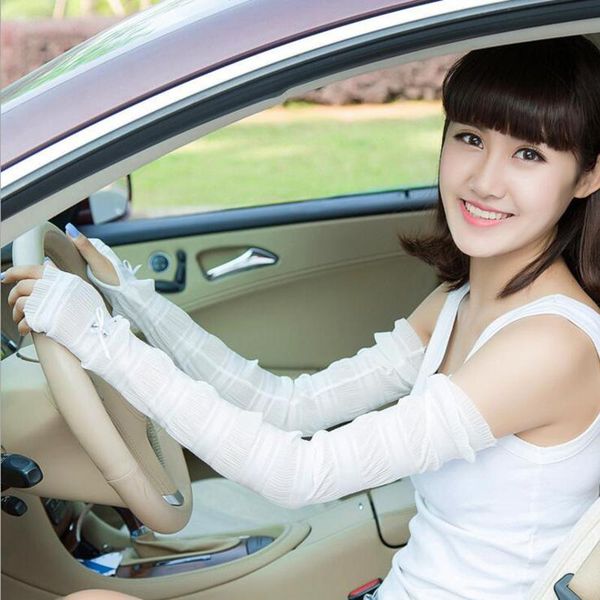 fingerless gloves lace half finger women arm warmer sunscreen sleeves outdoor drive cycling uv protection peaarl/love style, Blue;gray
fingerless gloves lace half finger women arm warmer sunscreen sleeves outdoor drive cycling uv protection peaarl/love style, Blue;gray