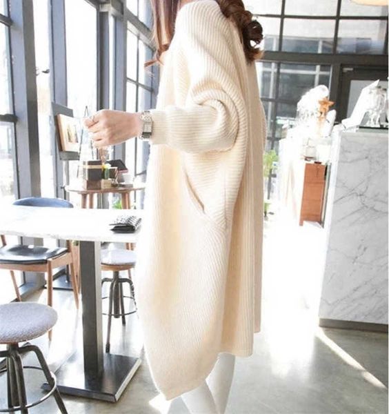 long cardigan women sweater autumn winter batwing sleeve knitwear knitted sweater cardigan female loose ladies sweater cardigan 210928, White
long cardigan women sweater autumn winter batwing sleeve knitwear knitted sweater cardigan female loose ladies sweater cardigan 210928, White