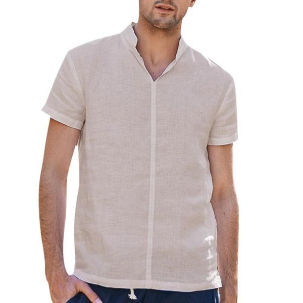 men's casual shirts harajuku summer fashion cotton linen blouse v-neck short sleeve shirt male comfortable streetwear pullover for hrsu, White;black
men's casual shirts harajuku summer fashion cotton linen blouse v-neck short sleeve shirt male comfortable streetwear pullover for hrsu, White;black