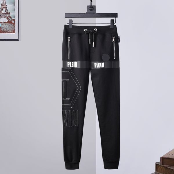 plein bear jogging trousers stones gothic mens womens pants sports luxury designers sweatpants drawstring joggers couple brand clothing 8418, Black
plein bear jogging trousers stones gothic mens womens pants sports luxury designers sweatpants drawstring joggers couple brand clothing 8418, Black