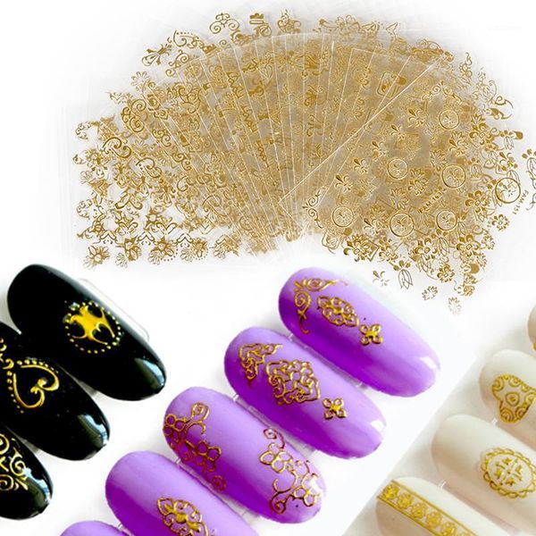 30pcs 3d gold nail art stickers hollow decals mixed designs adhesive flower tips letter butterfly decorations1, Black
30pcs 3d gold nail art stickers hollow decals mixed designs adhesive flower tips letter butterfly decorations1, Black