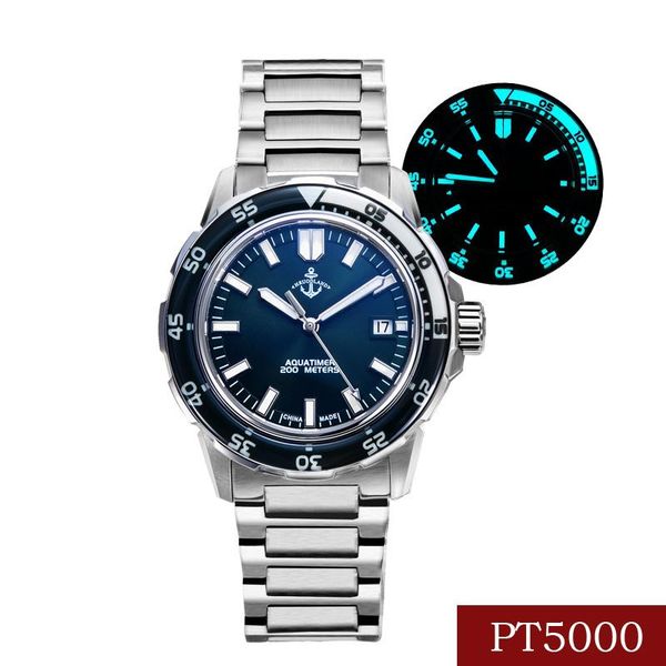 wristwatches cronos ocean diver men's watch stainless steel pt5000 automatic movement bracelet rotating bezel 200 meters water resistan, Slivery;brown
wristwatches cronos ocean diver men's watch stainless steel pt5000 automatic movement bracelet rotating bezel 200 meters water resistan, Slivery;brown