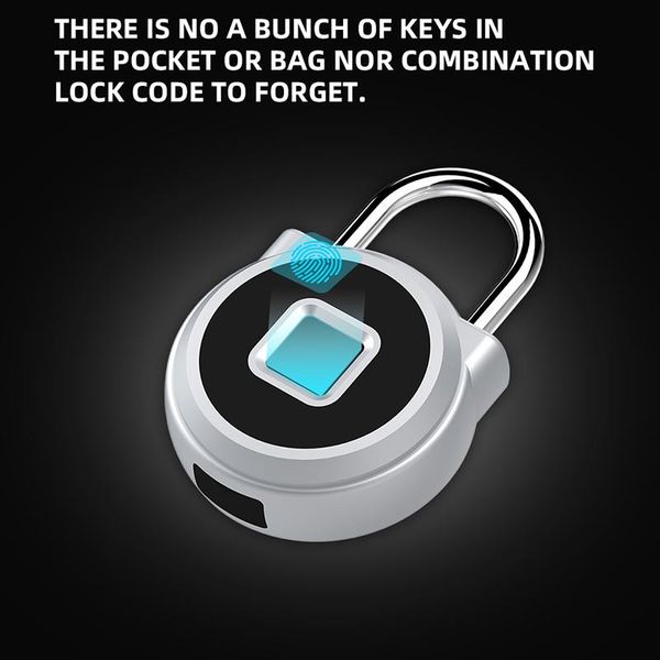 fingerprint padlock bluetooth app electronic smart lock non password household locker anti theft
fingerprint padlock bluetooth app electronic smart lock non password household locker anti theft