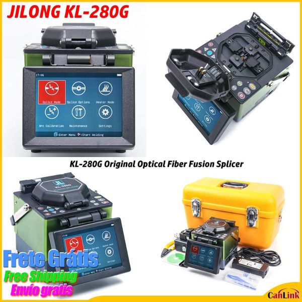 fiber optic equipment brand ftth toolkit fusion box jilong kl-280g original optical splicer kit cleaver splicing machine
fiber optic equipment brand ftth toolkit fusion box jilong kl-280g original optical splicer kit cleaver splicing machine