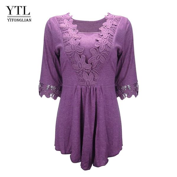yitonglian women's elegant floral crochet half sleeve comfy cotton tunic blouse irregular business casual h178 blouses & shirts, White
yitonglian women's elegant floral crochet half sleeve comfy cotton tunic blouse irregular business casual h178 blouses & shirts, White
