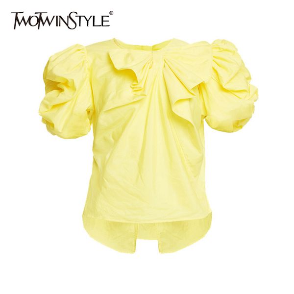 green patchwork bowknot shirt for women o neck short sleeve casual elegant blouse female fashion clothing 210524, White
green patchwork bowknot shirt for women o neck short sleeve casual elegant blouse female fashion clothing 210524, White