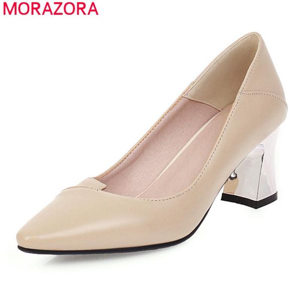 dress shoes morazora 2021 arrival summer women pumps thick high heels pointed toe ladies pu leather party big size 33-47, Black
dress shoes morazora 2021 arrival summer women pumps thick high heels pointed toe ladies pu leather party big size 33-47, Black