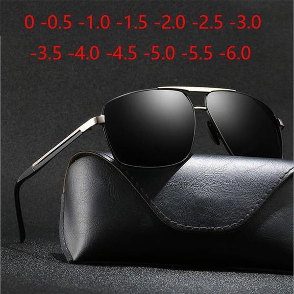 Fishing Driving Men Polarized Myopia Sunglasses With Degree Gray Lens Square Short Sighted Eyeglasses Diopter 0 0.5 1.0 T 6.0, White;black
Fishing Driving Men Polarized Myopia Sunglasses With Degree Gray Lens Square Short Sighted Eyeglasses Diopter 0 0.5 1.0 T 6.0, White;black