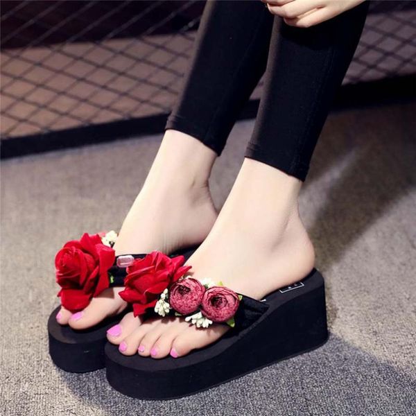 slippers 2021 bath women girls floral wedges flip flops sandals shoes beach casual home&outdoor a30, Black
slippers 2021 bath women girls floral wedges flip flops sandals shoes beach casual home&outdoor a30, Black