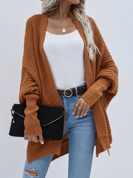 women's autumn and winter sweater temperament commuter loose solid color, White;black
women's autumn and winter sweater temperament commuter loose solid color, White;black