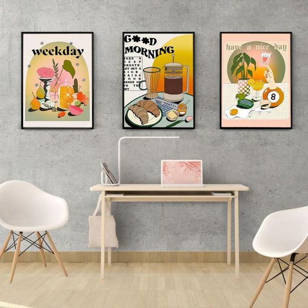 paintings nordic style bread drink fruit dessert abstract posters canvas painting minimalist print pictures wall art modern for room decor
paintings nordic style bread drink fruit dessert abstract posters canvas painting minimalist print pictures wall art modern for room decor