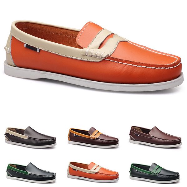 leather peas men's casual shoes driving soft sole leather rubber ivory light tan nude army green burgundy taupe beige split all match l, Black
leather peas men's casual shoes driving soft sole leather rubber ivory light tan nude army green burgundy taupe beige split all match l, Black