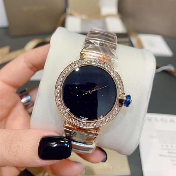 33*11mm womens watches imported quartz movement blue crystal sand aventurine dial sapphire mirror diamond watch wristwatches, Slivery;brown
33*11mm womens watches imported quartz movement blue crystal sand aventurine dial sapphire mirror diamond watch wristwatches, Slivery;brown