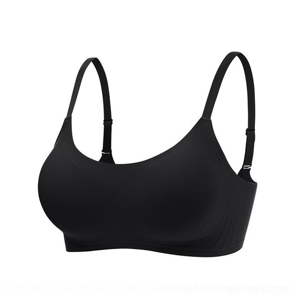 asiq 2021bra small chest gathered jelly strip women's no steel ring women's underwear back underwear sleep bra, Red;black
asiq 2021bra small chest gathered jelly strip women's no steel ring women's underwear back underwear sleep bra, Red;black