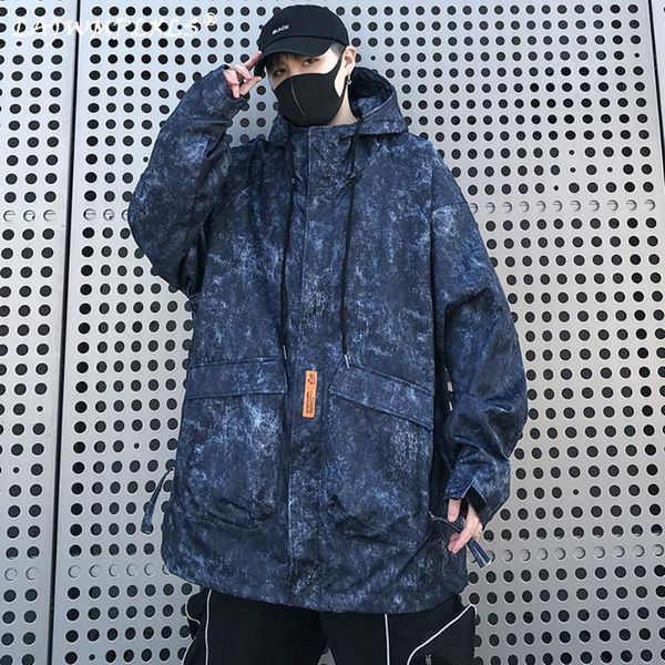 men's jackets spring autumn japanese street hoodie storm suit hip hop tie-dye jacket harajuku workwear men, Black;brown
men's jackets spring autumn japanese street hoodie storm suit hip hop tie-dye jacket harajuku workwear men, Black;brown