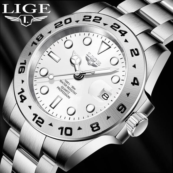 wristwatches 2021 lige watch for men date mens watches luminous 30m waterproof fashion sports quartz silver white, Slivery;brown
wristwatches 2021 lige watch for men date mens watches luminous 30m waterproof fashion sports quartz silver white, Slivery;brown