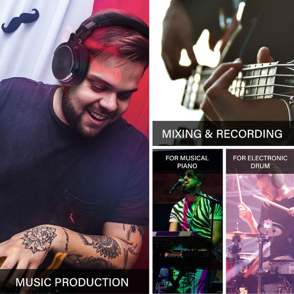 oneodio wired professional studio pro dj headphones with microphone over ear hifi monitor music headset earphone for phone pc
oneodio wired professional studio pro dj headphones with microphone over ear hifi monitor music headset earphone for phone pc