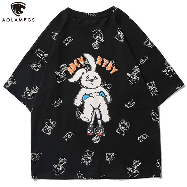 men's polos aolamegs men's shirt funny rabbit ghost cartoon bear printed man's cotton t-shirts neck high school streetwear su, White;black
men's polos aolamegs men's shirt funny rabbit ghost cartoon bear printed man's cotton t-shirts neck high school streetwear su, White;black