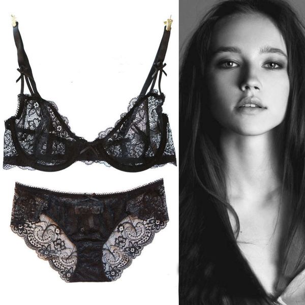 summer super thin transparent seductive lingerie suit lace large bra black, Red;black
summer super thin transparent seductive lingerie suit lace large bra black, Red;black