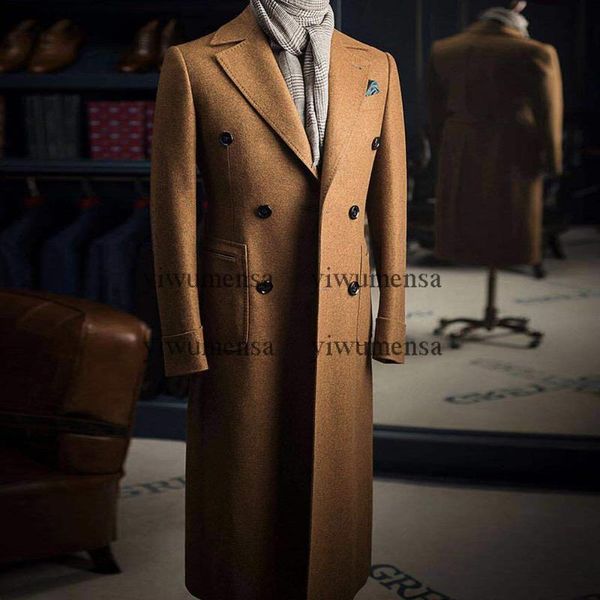 winter latest design outwear formal men's overcoat long sleeves wool & blends custom made double breasted v necck coat, Black
winter latest design outwear formal men's overcoat long sleeves wool & blends custom made double breasted v necck coat, Black