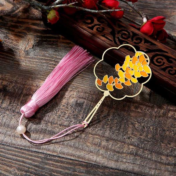 1pc creativity ginkgo tassel bookmark cute brass art pattern exquisite book mark page folder office school supplies stationery
1pc creativity ginkgo tassel bookmark cute brass art pattern exquisite book mark page folder office school supplies stationery