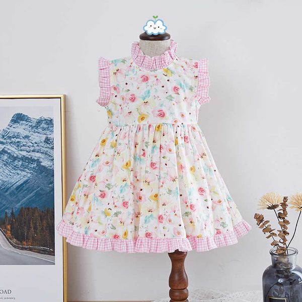 summer children spanish floral dresses for girls vintage princess dress baby frocks infant christening toddler vestidos 210615, Red;yellow
summer children spanish floral dresses for girls vintage princess dress baby frocks infant christening toddler vestidos 210615, Red;yellow