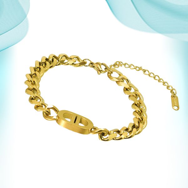 korean style stainless steel bracelet personalized jewelry creative fashionable bracelets with charms designer gifts customized for women, Golden;silver
korean style stainless steel bracelet personalized jewelry creative fashionable bracelets with charms designer gifts customized for women, Golden;silver